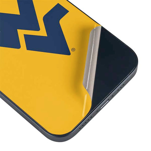 West Virginia University Yellow Background iPhone 14 Plus Skin